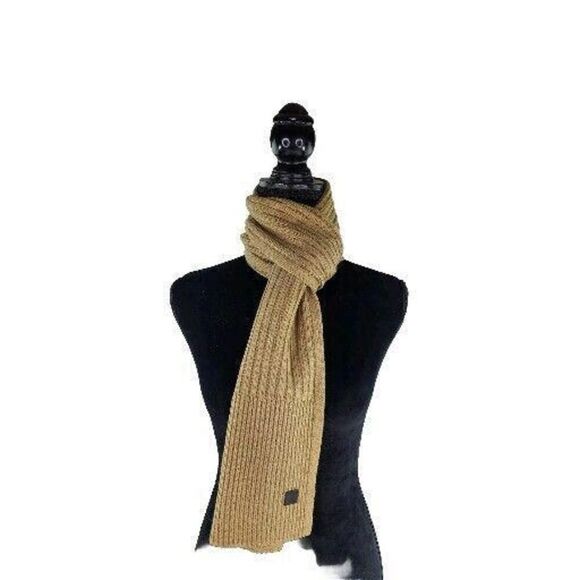 ALLSAINTS Blush Rib Mix Knit Scarf - Picture 1 of 6